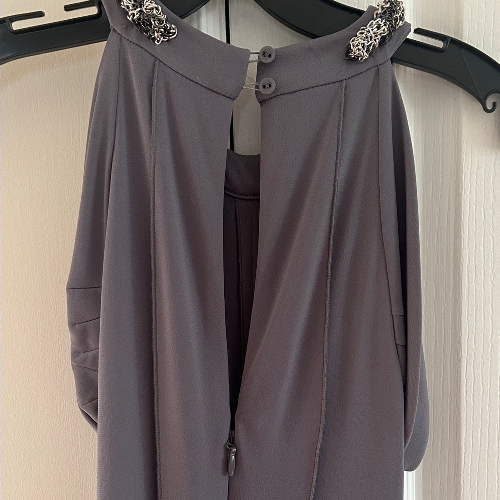 BCBGMaxAzria Charcoal Maxi Dress - Picture 6 of 6